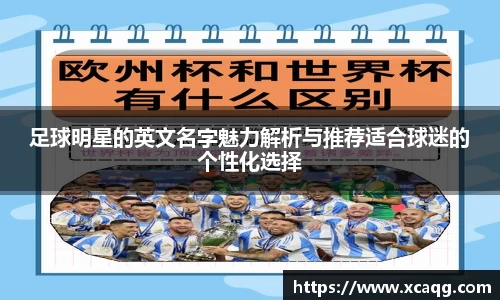 足球明星的英文名字魅力解析与推荐适合球迷的个性化选择